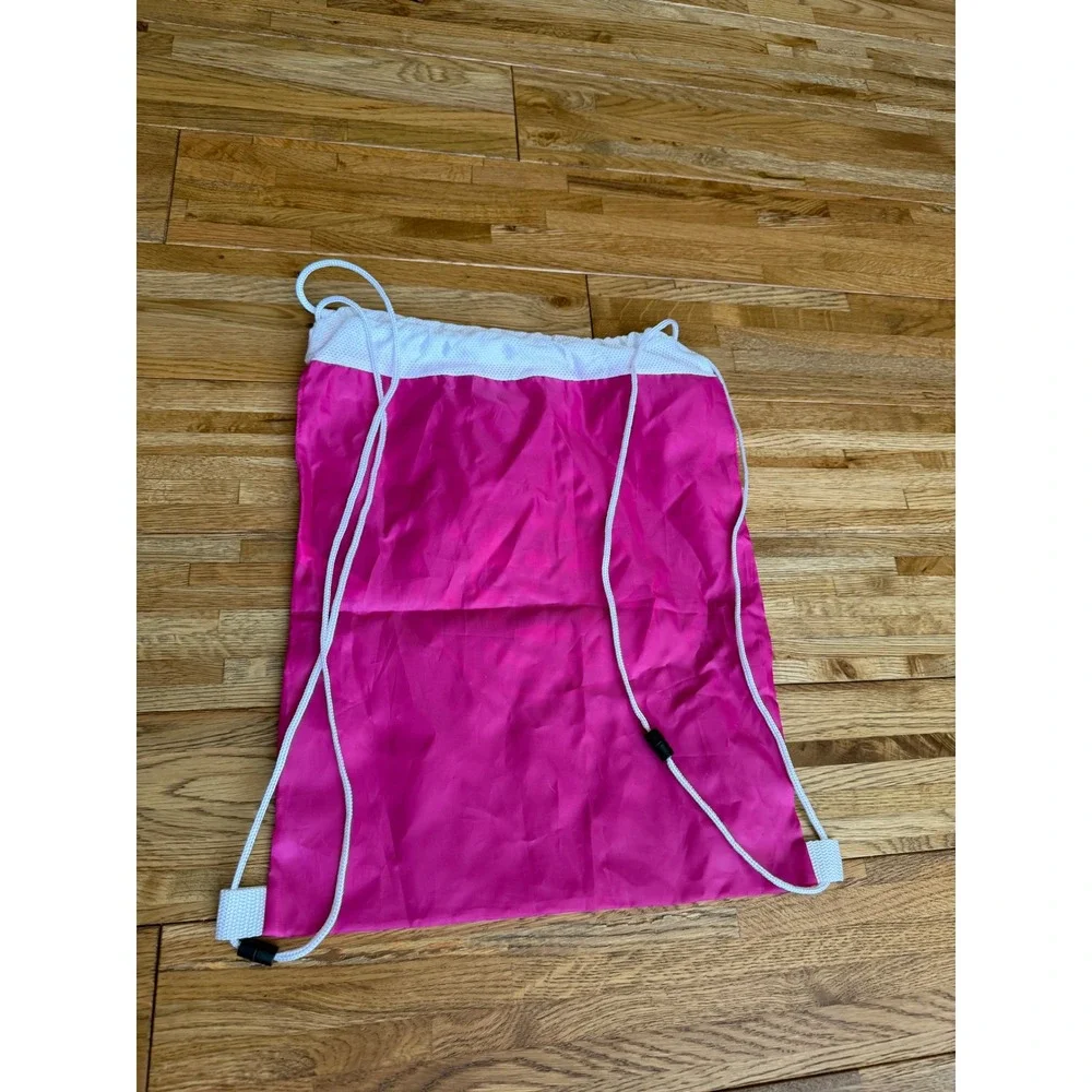 Build a‎ Bear Pink Drawstring Bag Est 1997 Toddler Kids School Gym